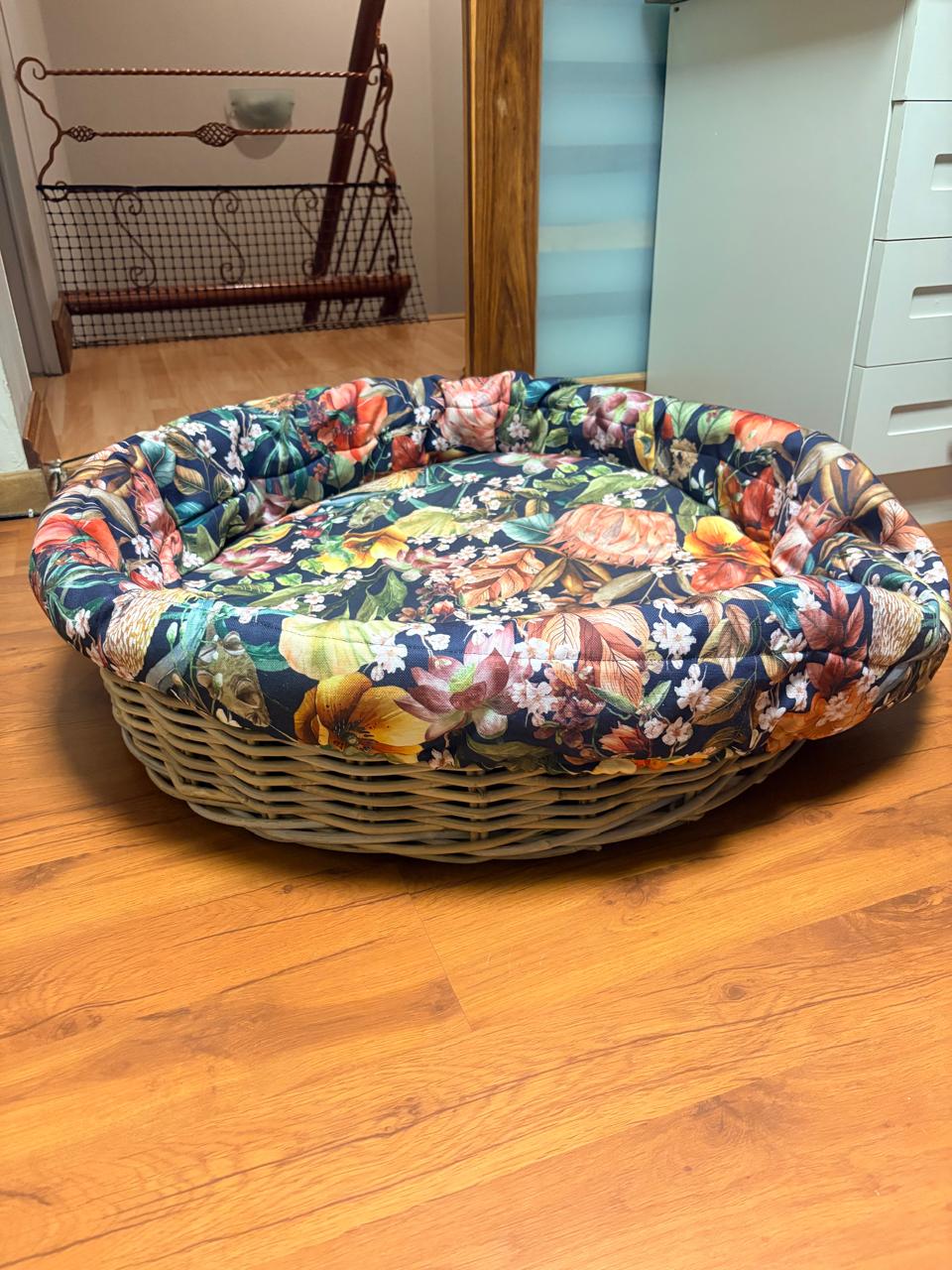 Custom Cushion for Woven Beds